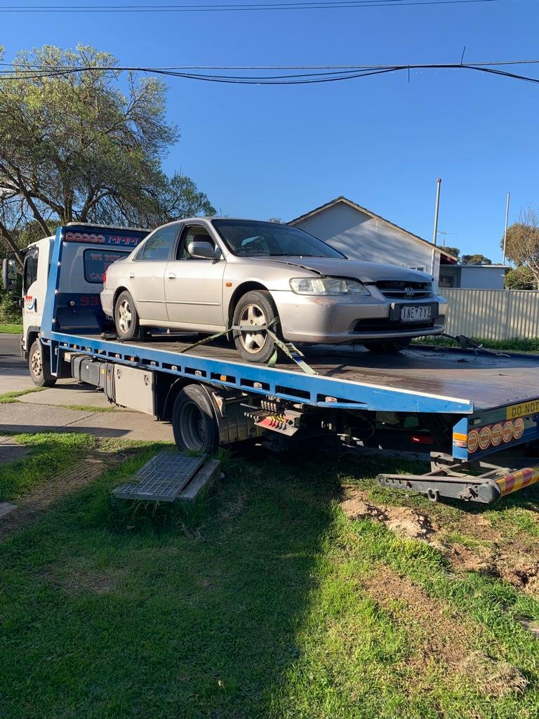 Car Removal - Honda Accord 1998