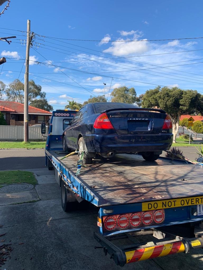 Car Removal - Mitsubishi Lancer 2011