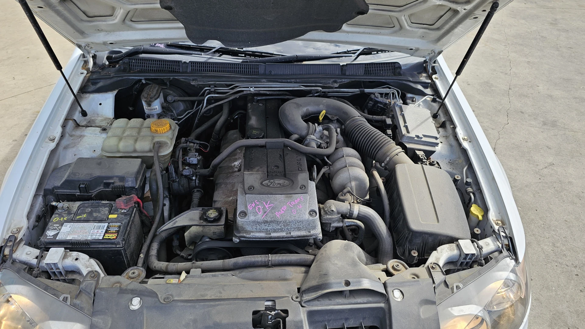 Ford Falcon 2009 White Auto Gas