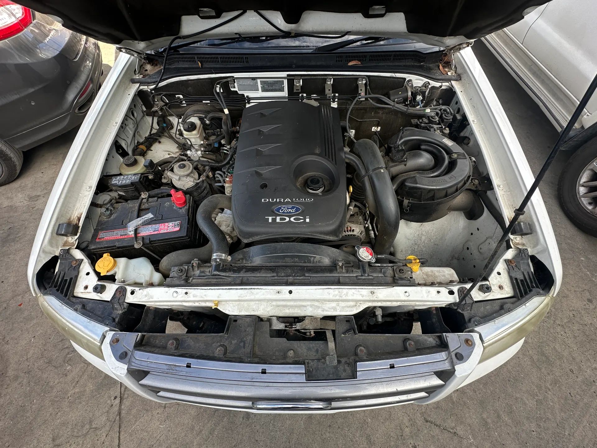 Ford Ranger 2008 White Manual Diesel