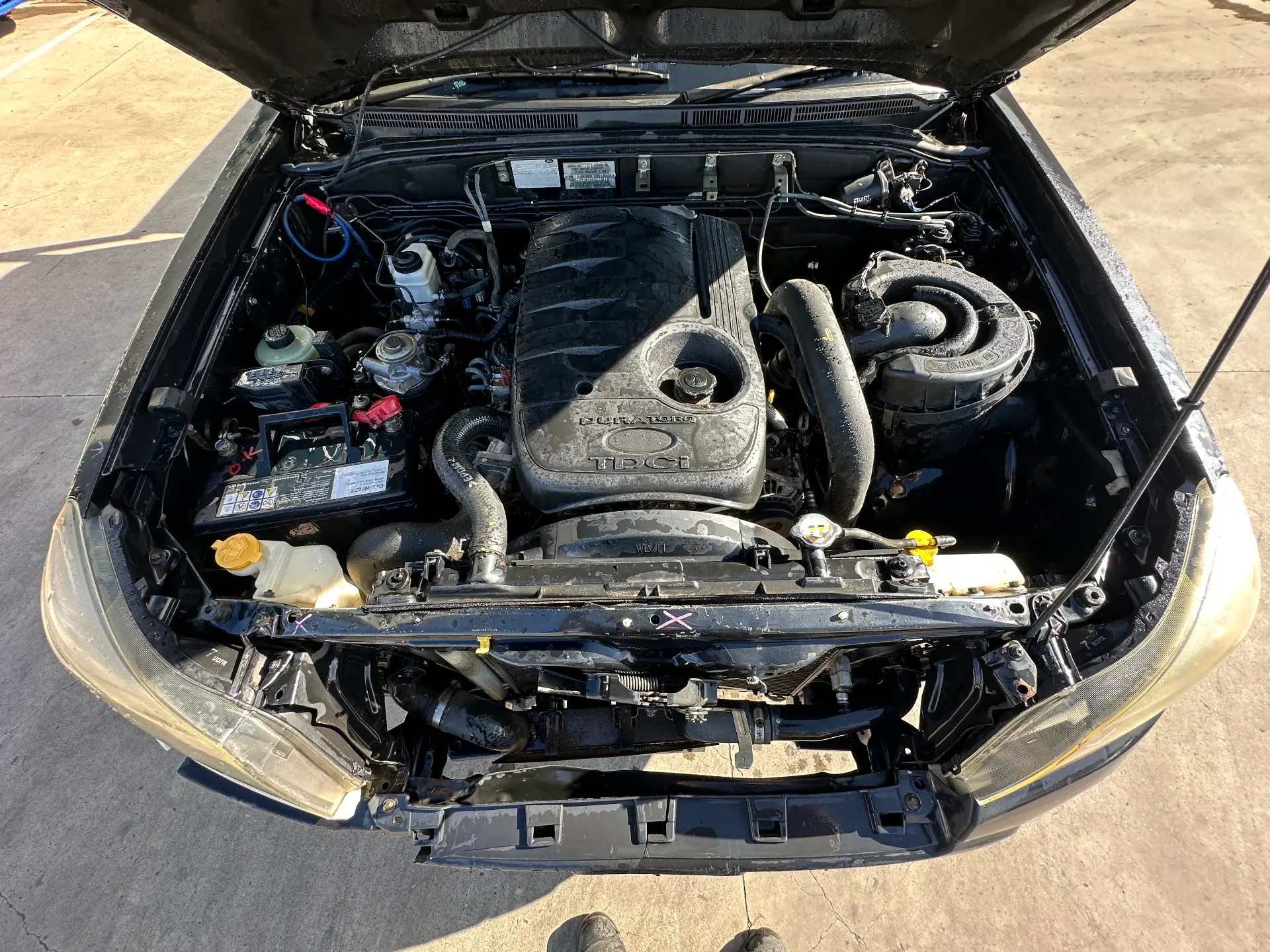 Ford Ranger 2011 Black Manual Diesel