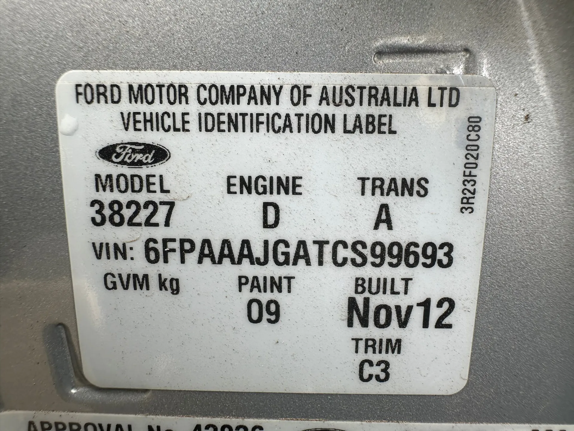 Ford Territory 2012 Silver Auto Diesel
