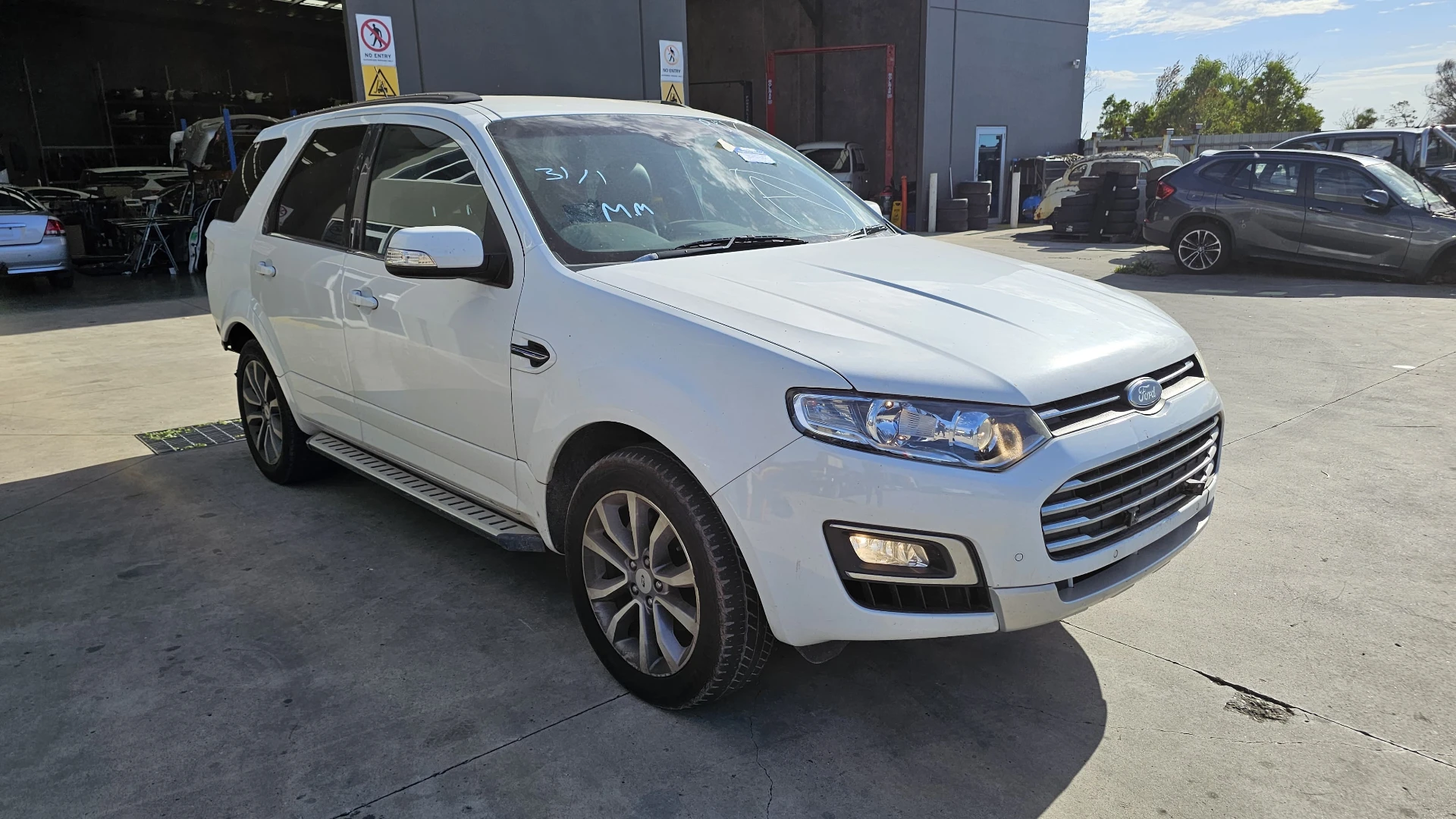 Ford Territory 2015 White Auto Diesel