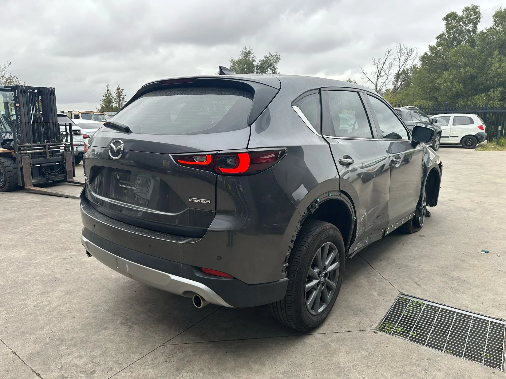 Mazda CX5 2022 Grey Auto Petrol