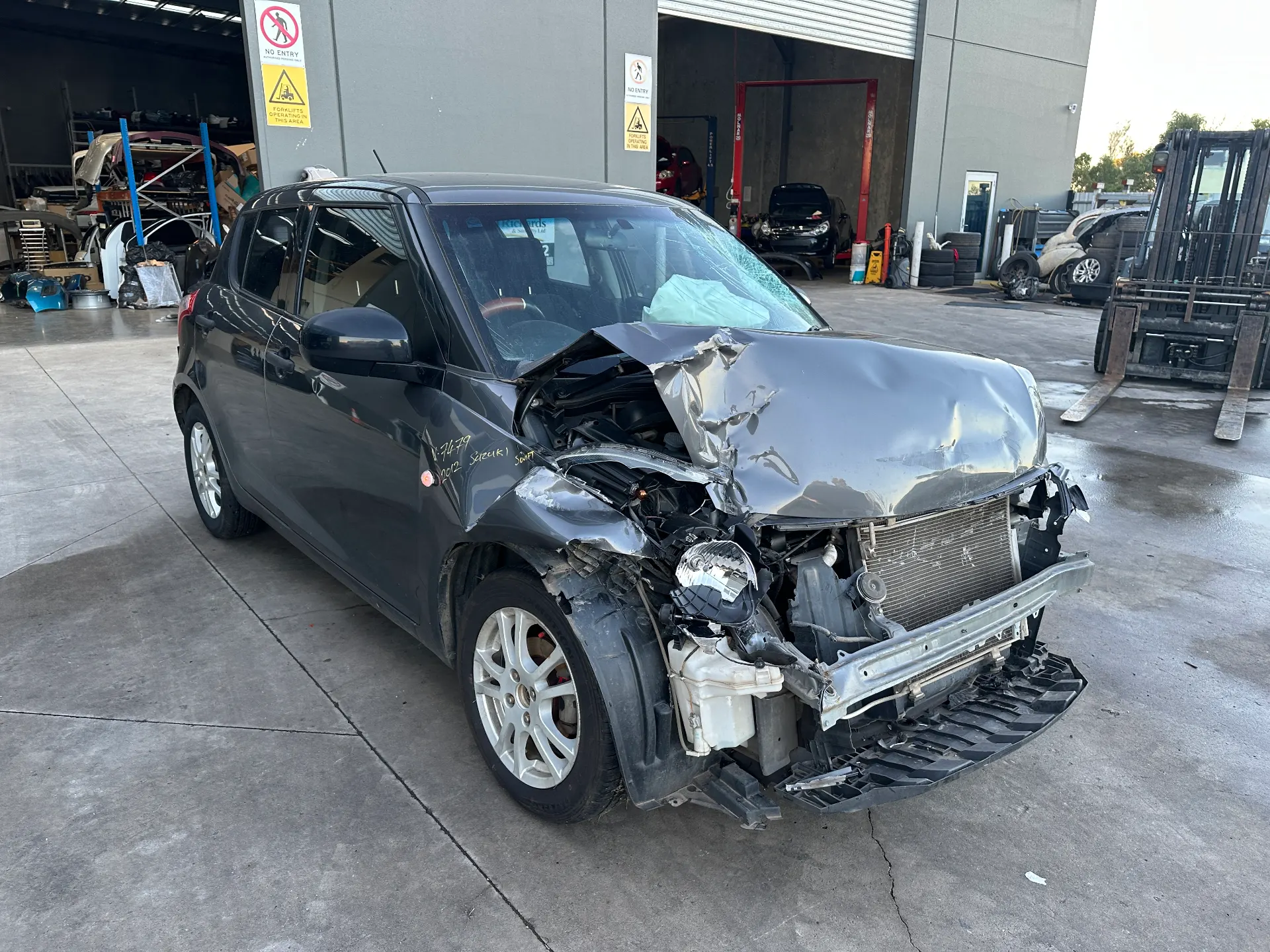 Suzuki Swift 2012 Grey Manual Petrol