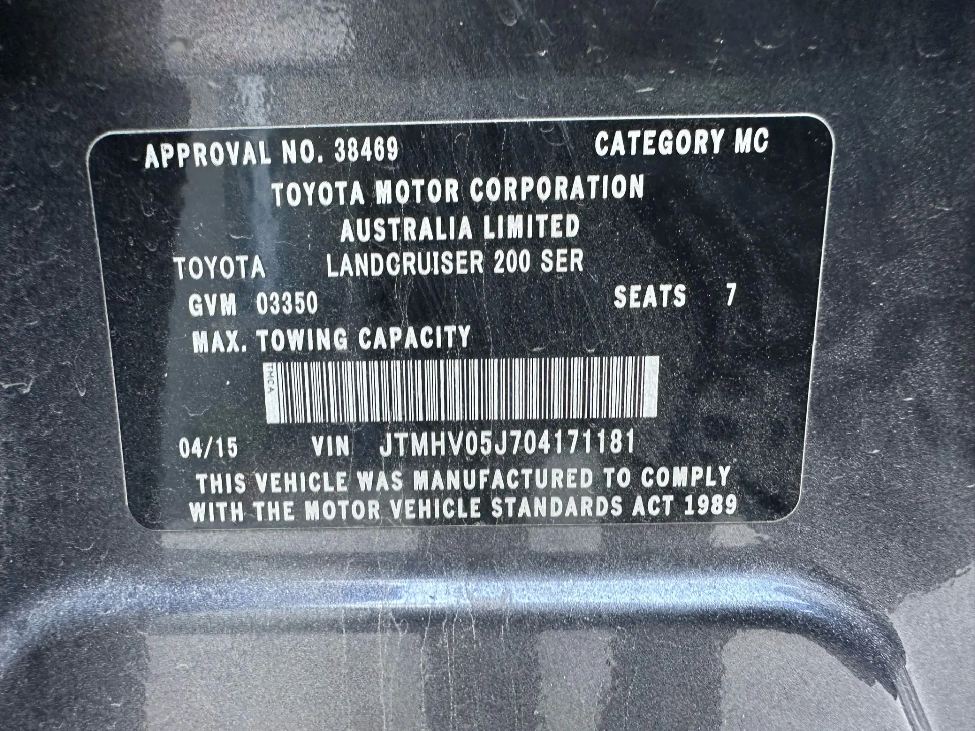 Toyota Land Cruiser 2015 Grey Auto Diesel