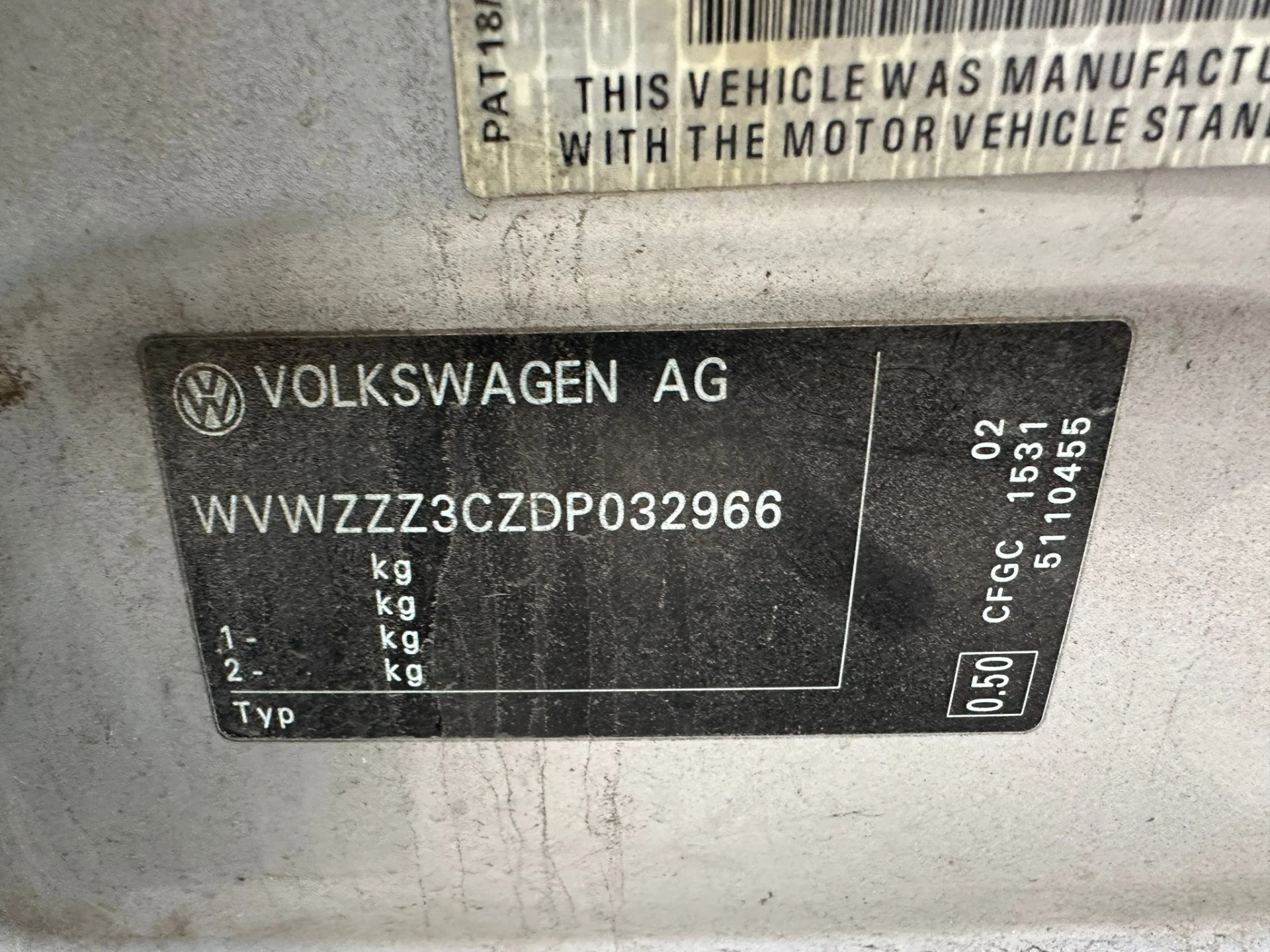 Volkswagen Passat 2013 Silver Auto Diesel