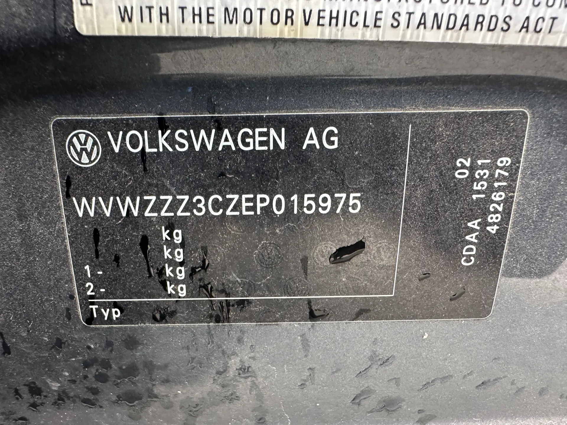 Volkswagen Passat 2013 Black Auto Petrol