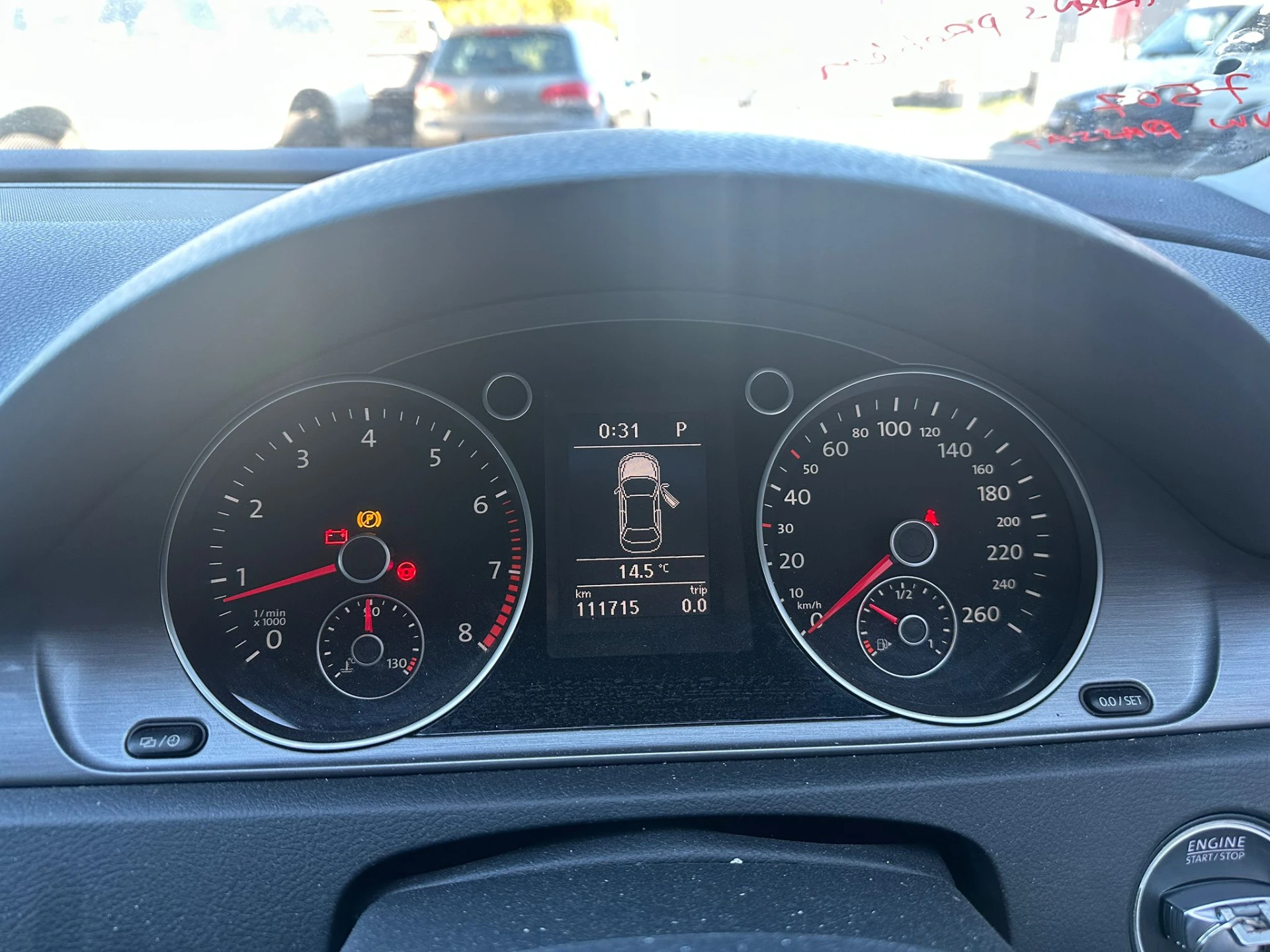 Volkswagen Passat 2014 White Auto Petrol